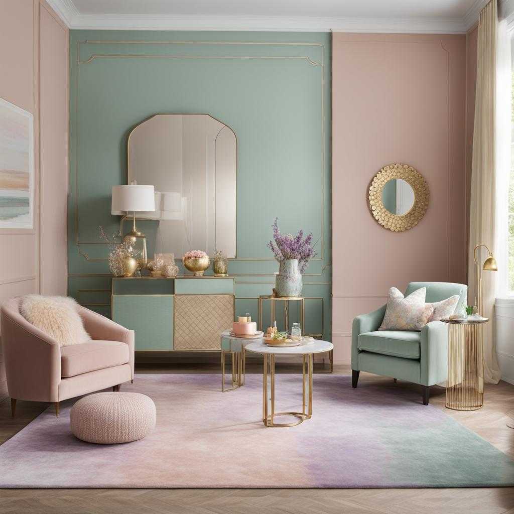 Mix and Match Pastels Room Inspiration