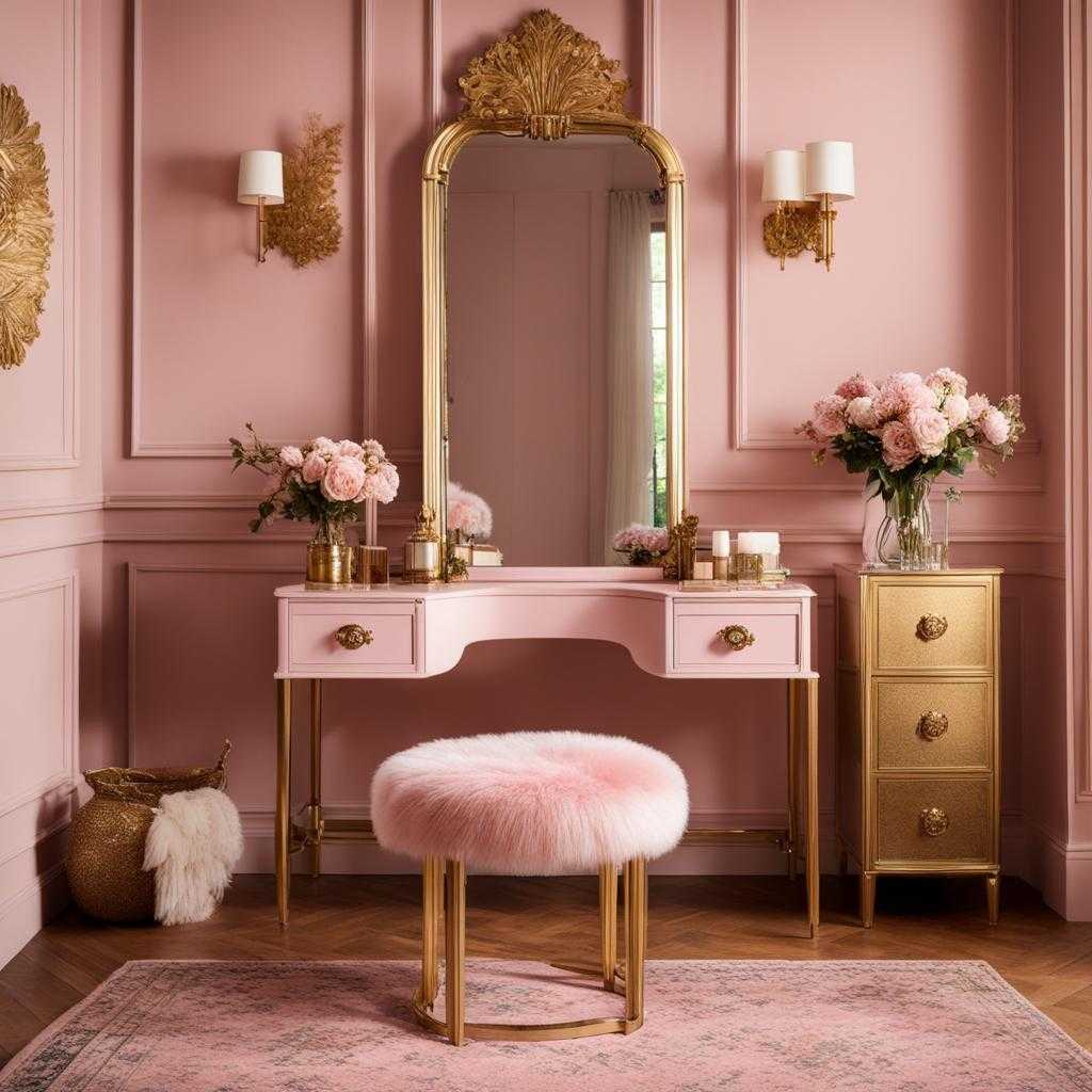 pink interior design