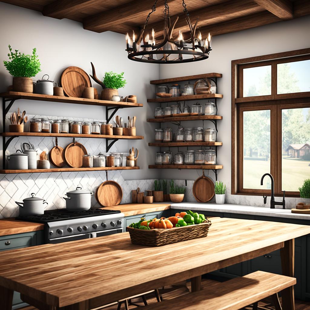 rustic kitchen