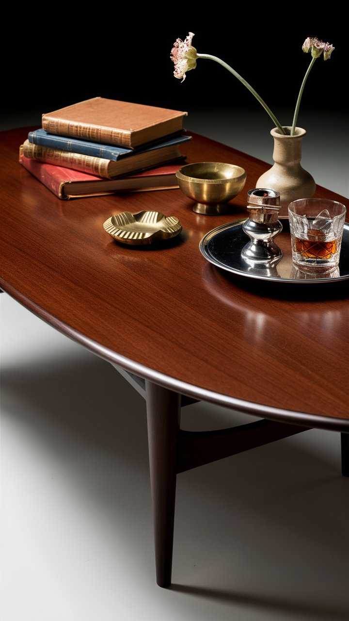 mid century modern coffee table