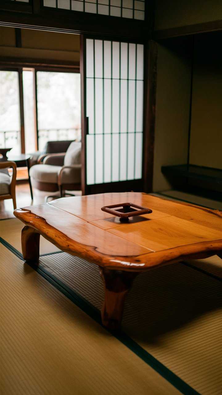 Discover the Charm of Japanese Living Room Tables