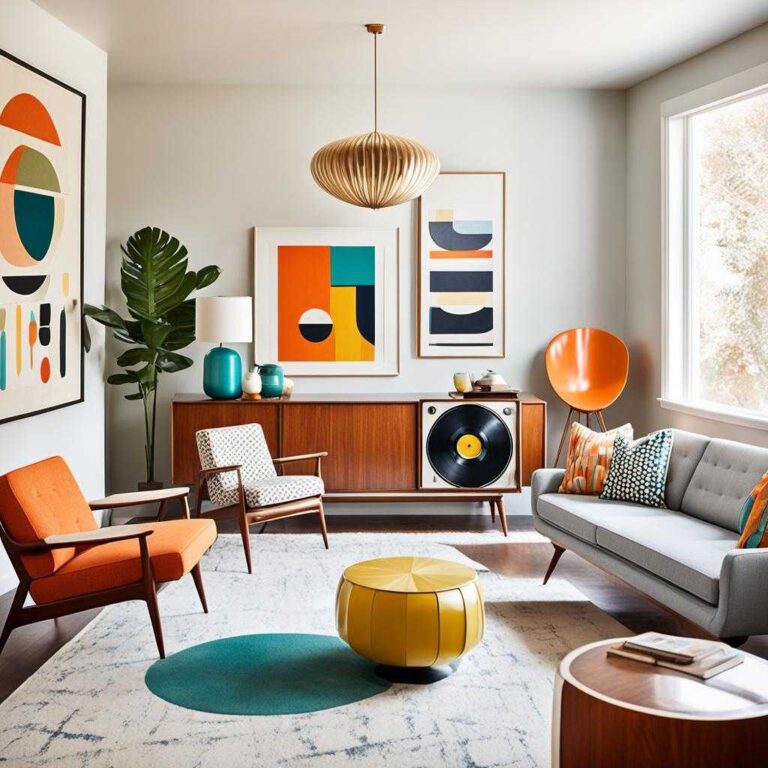 Mid Century Modern Living Room