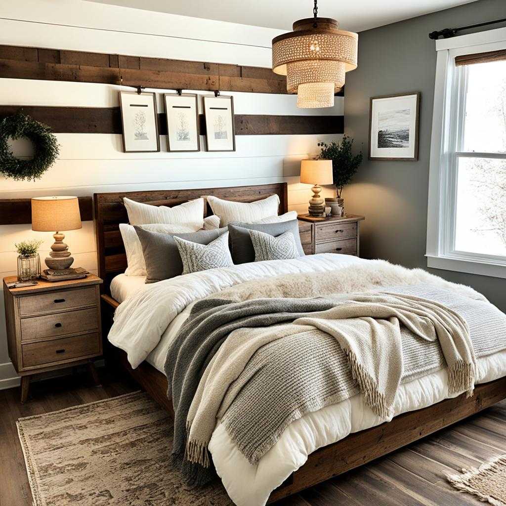 cozy rustic bedroom