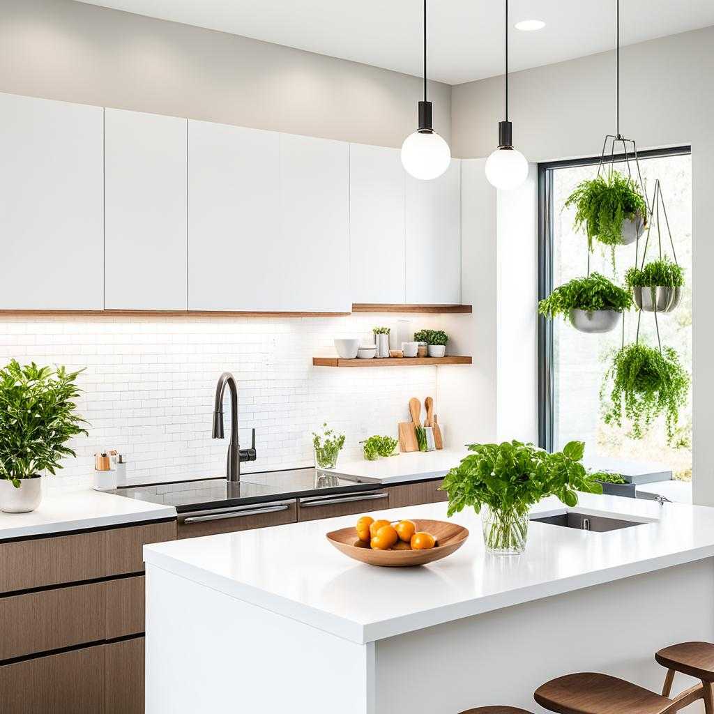 energy-efficient kitchen lighting