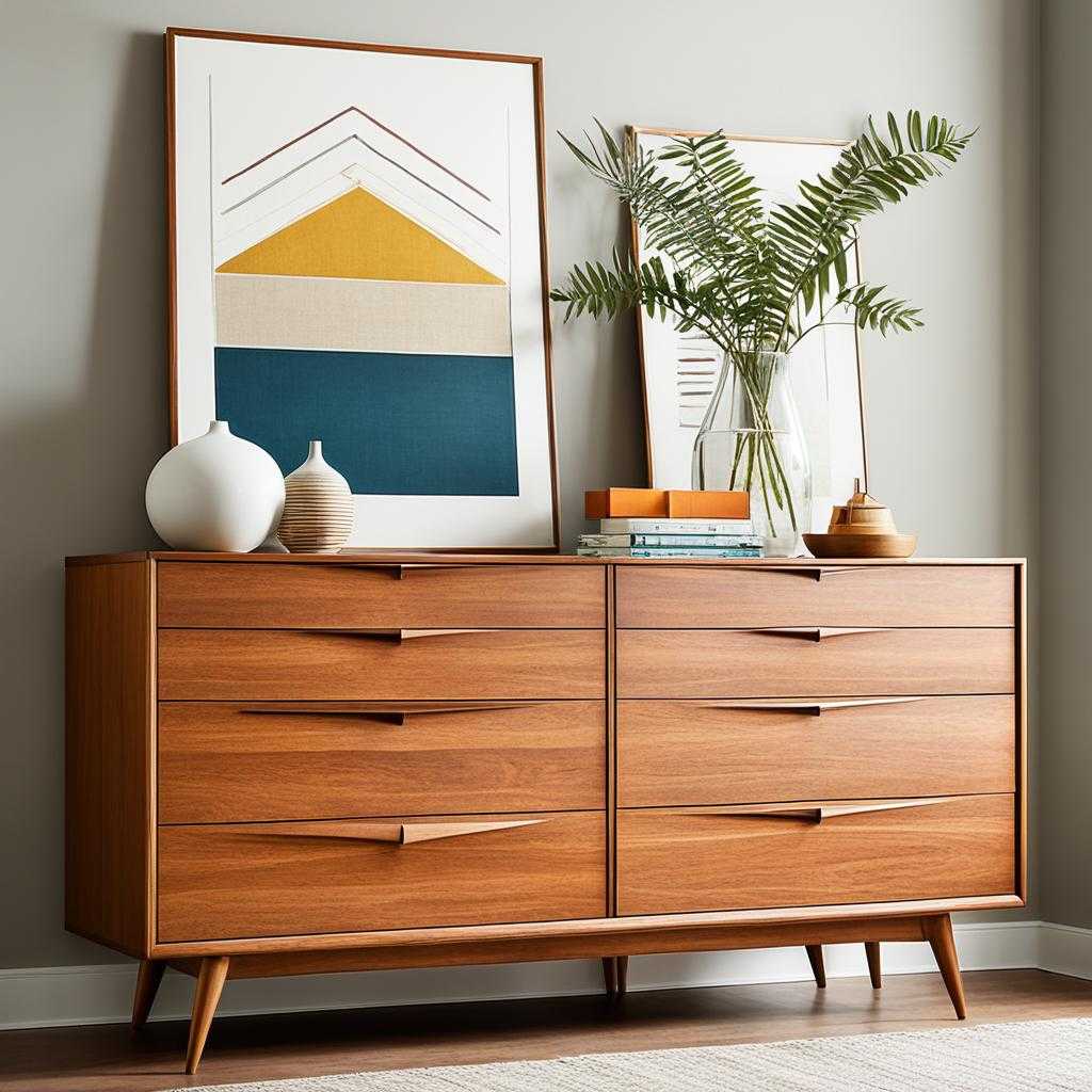 mid century modern dresser