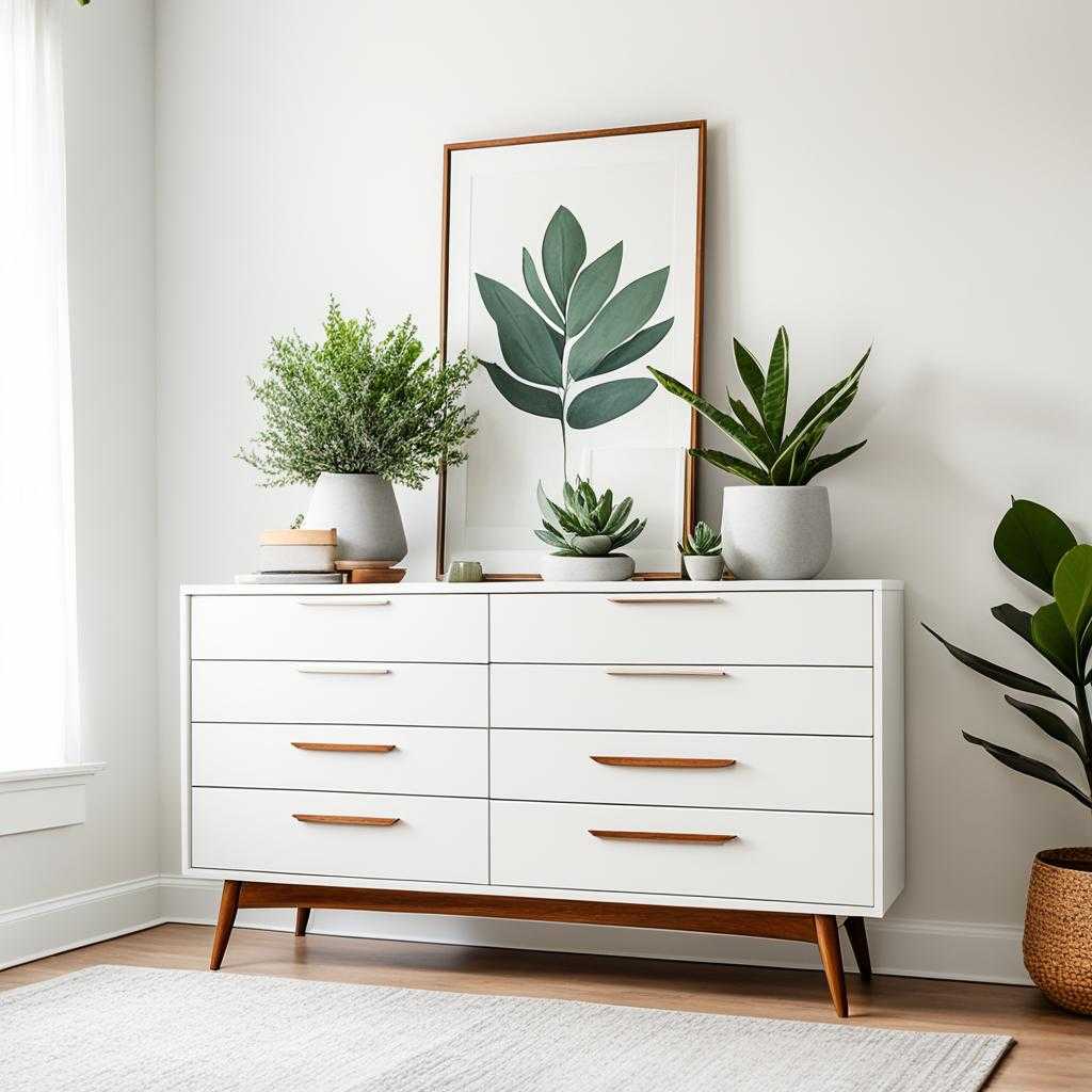 mid century modern dresser