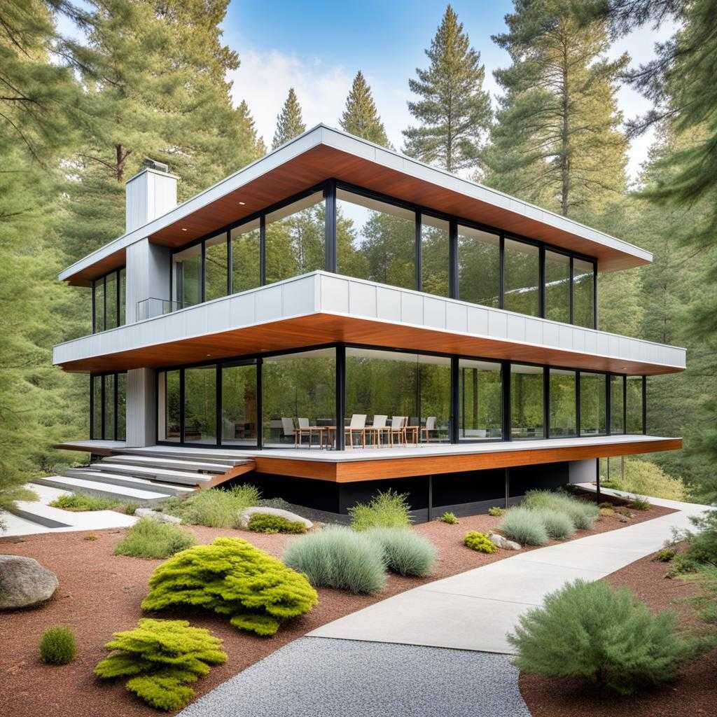 mid century modern house