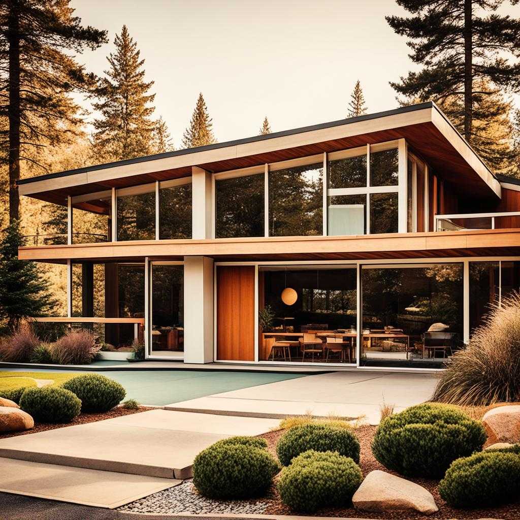 mid century modern style