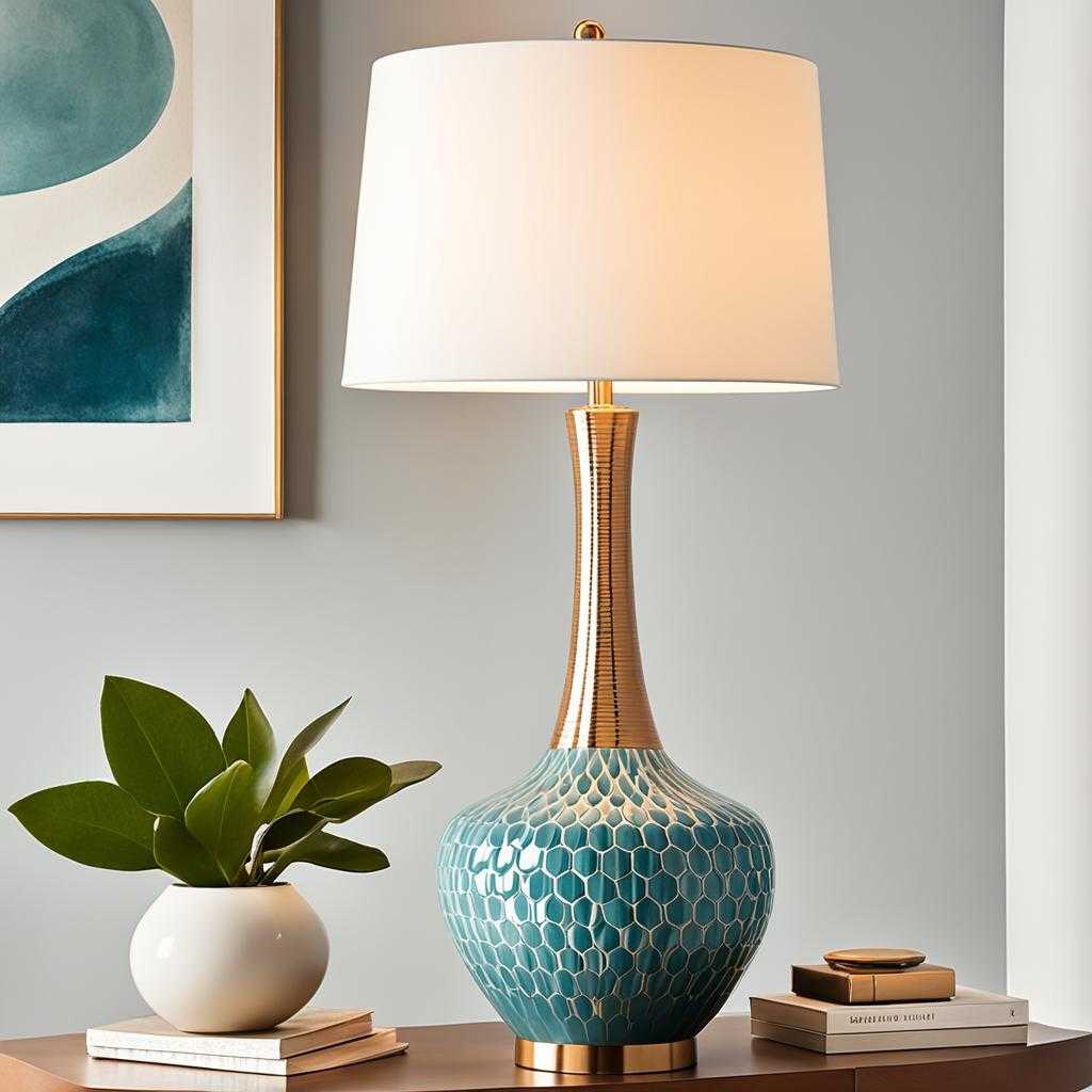 mid century modern table lamp