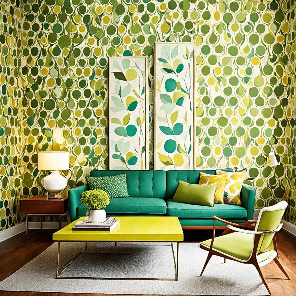 mid century modern wallpaper