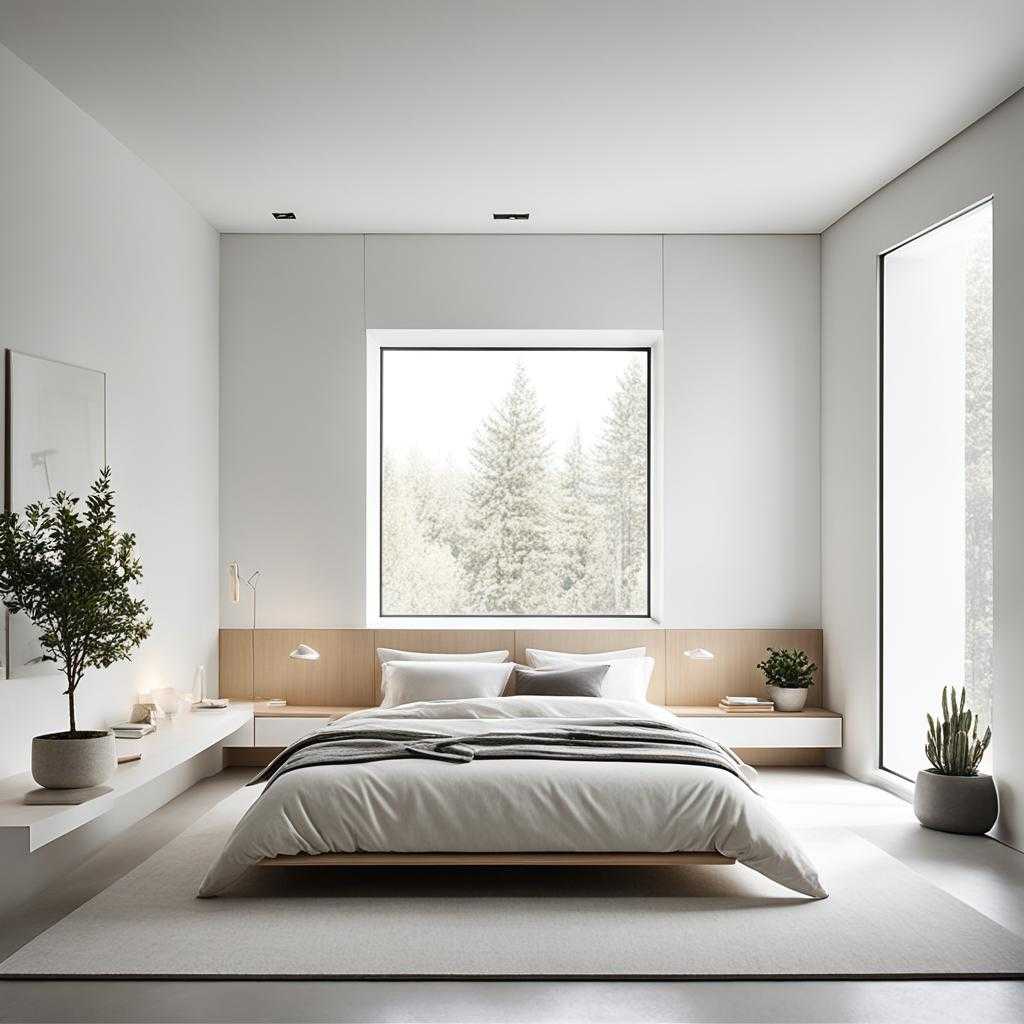 minimalist bedroom architecture