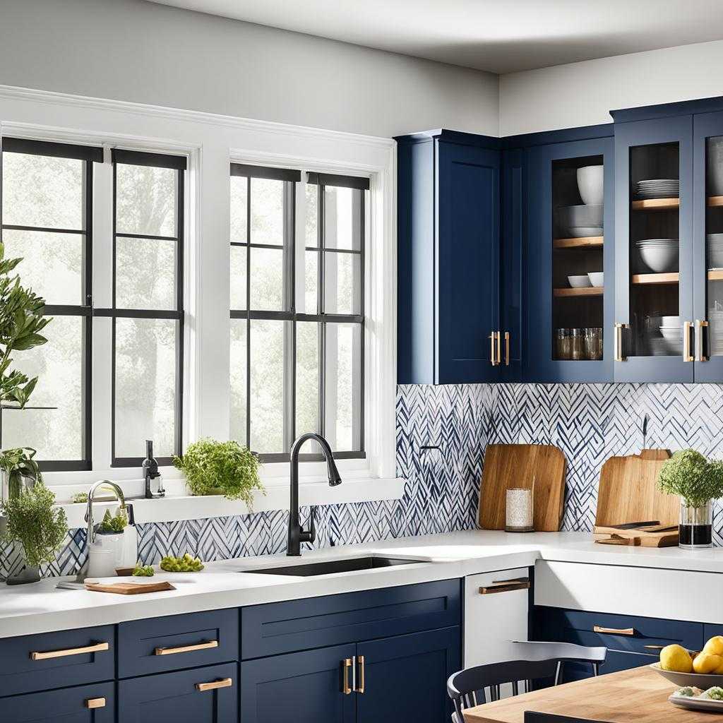 two-tone kitchen cabinets