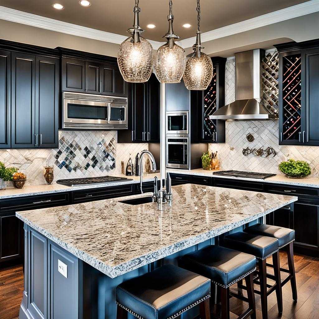 unique kitchen island details