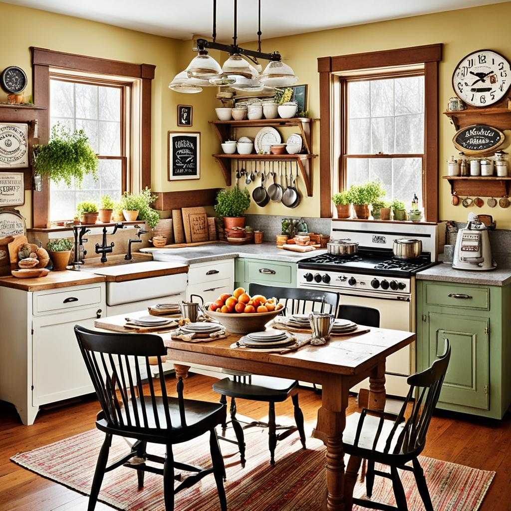 vintage kitchen design