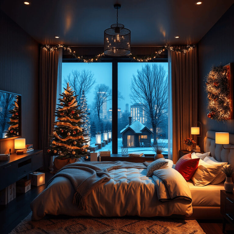 Christmas Bedroom Decor