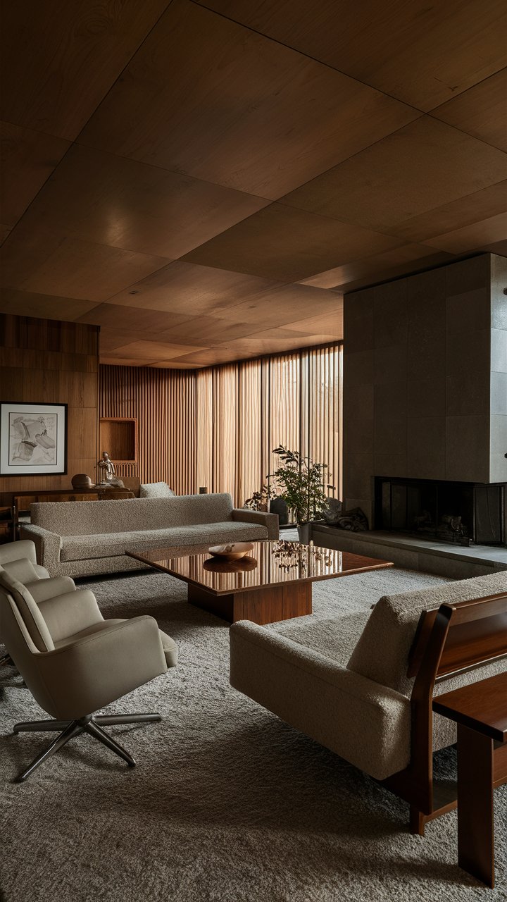 50+ Mid Century Modern Living Room Designs to Inspire You